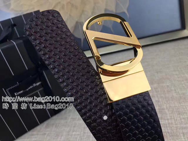 Zegna男士皮帶 傑尼亞雙面用小牛皮腰帶  jjp1358